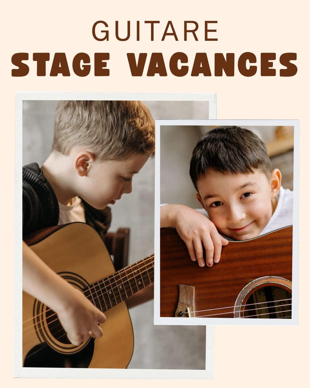 Stage guitare pour enfants et ados, vacances à Nouméa - Art du Son NC
